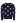 Metallic Heart Puff Shoulder Knit Sweater in Navy