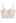 Solid Color Underwire Bustier Crop Top in Cream