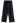 Drawstring Waist Pleated Detailing Pants in Black