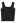 Chic Square Neck Knit Tank Top in Black