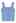 Chic Square Neck Knit Tank Top in Blue
