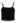 Ruched Mesh Cami Top in Black