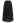 Venus Glitter Mesh Tulle Midi Skirt in Black