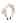 Fancy Bowknot Pearl Satin Headband in Ivory