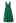 Crisscross Open Back Wrap Mesh Tulle Dress in Green