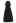 Halter Neck Tie Waist Pleated Dress in Black