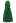 Halter Neck Tie Waist Pleated Dress in Green