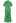 Cutout Waist Side Ruched Shirt Dress in Green