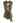 Lace-Up Deep V-Neck One-Piece Swimsuit in Army Green
