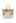 Summer Vibes Two-Tone Canvas Tote Bag in Khaki
