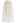 Contrast Lines Pleated Mesh Tulle Midi Skirt in Cream