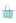 Tassel Trim Canvas Tote Bag in Mint