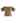 Front Knot Off-Shoulder Crop Top in Tan