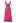 Ruffle Hem Tie-Shoulder Cami Dress in Hot Pink