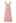 Ruffle Hem Tie-Shoulder Cami Dress in Pink