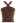 Criss Cross Straps Halter Knit Top in Brown