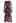 Pink Floral Shirred Waist Chiffon Dress