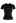 Square Neckline Ribbed Knit Top in Black