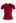 Square Neckline Ribbed Knit Top in Red