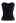 Rib Knit Bustier Tube Top in Black