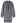 Casual Open Front Oversized Knit Cardigan with Pockets in Grey