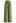 Side-Zip Belted Straight-Leg Pants in Lime