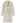 Lapel Open Front Quilted Cotton-Blend Coat in Oatmeal