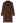 Lapel Open Front Quilted Cotton-Blend Coat in Brown