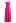 Solid Pleated Knit Cami Dress in Hot Pink