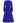 V-Neck Twisted Front Pleated Dress in Indigo