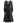 Glossy Leopard Jacquard Ruffle Maxi Dress in Black