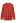 Patch Pocket Ribbed Knit Sweater in Rust Red