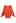V-Neck Batwing Sleeves Pullover Knit Sweater in Orange