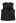 Ruffle Doll Collar Belted Vest in Black