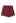 Irregular Hem Faux Leather Mini Skirt in Red