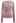 Ruched Front Long Sleeve Knit Top in Pink