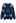 Christmas Tree and Snowflake Jacquard Knit Sweater in Indigo