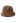 Check Fuzzy Bucket Hat in Brown