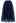 Sequined Embroidery Double-Layered Mesh Tulle Midi Skirt in Navy