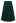 Ravishing Sequins Mesh Tulle Midi Skirt in Dark Green