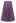 Ravishing Sequins Mesh Tulle Midi Skirt in Purple