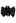 Pearly Bowknot Hair Claw in Black