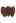 Pearly Bowknot Hair Claw in Brown