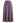 Solid Color A-Line Knit Midi Skirt in Lilac