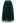 Velvet Snowflake Mesh Tulle Midi Skirt in Dark Green