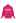 Merry Turtleneck Batwing Sleeve Knit Sweater in Hot Pink