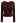 Cross V-Neck Long Sleeves Top in Burgundy