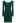 Glitter V-Neck Ruched Mesh Bodycon Mini Dress in Dark Green