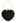 High-End Diamond-Shape Velvet Heart Clutch in Black