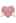 Full Sequin Glittering Heart Clutch in Pink